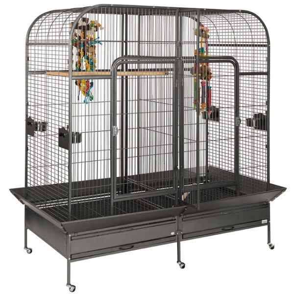 Endeavour Large Parrot Cage with Divider