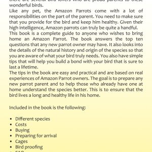 Amazon Parrot Books